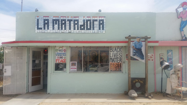 Exterior of La Matadora Gallery in Joshua Tree, California (Photo credit: La Matadora Gallery)
